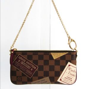 Louis Vuitton Damier Pochette N63080  Purse Bag